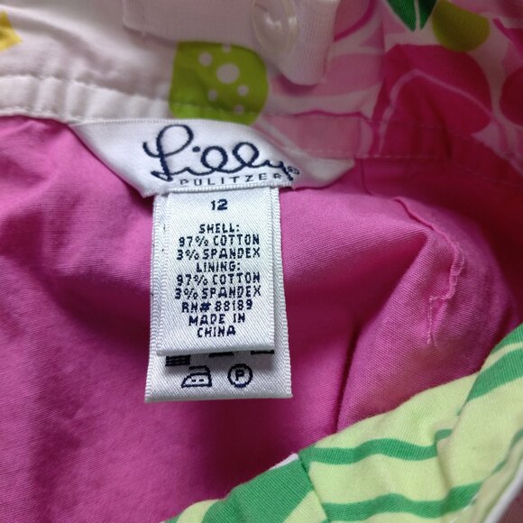 Lilly Pulitzer Tabbie Tank Top Women's Small Pullover Hot Wings Flamingo Paisley - Picture 3 of 7